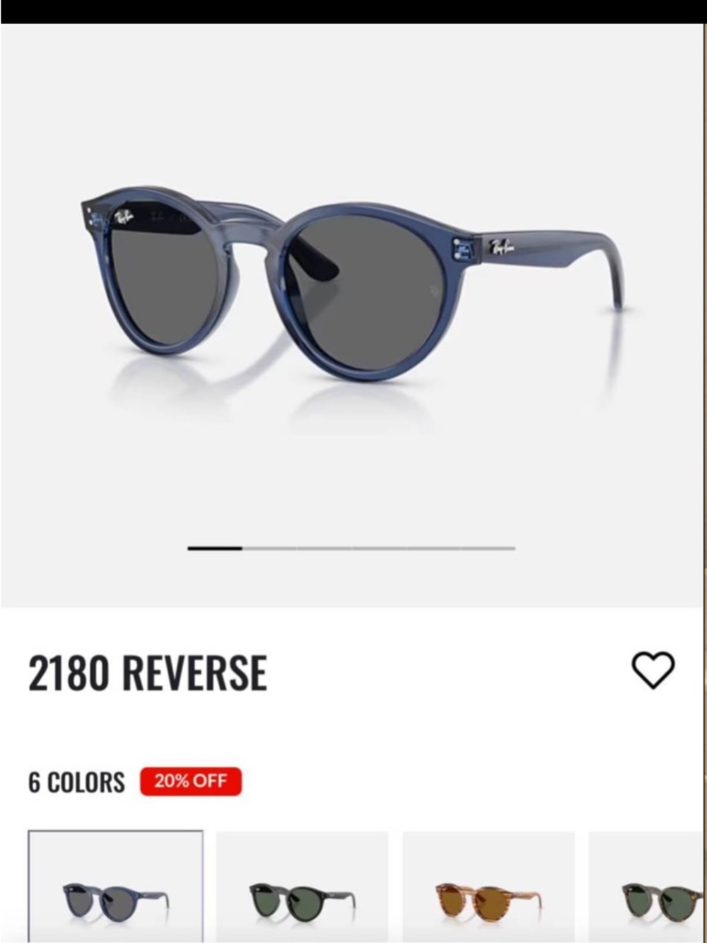 Ray-Ban Women's Dark Blue Wayfarer Sunglasses